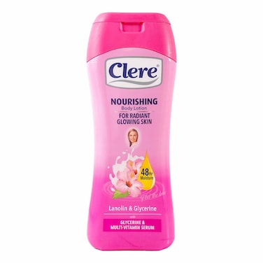Clere Lanolin & Glycerine Hand & Body Lotion 400ml | Intensive 24h Moisture