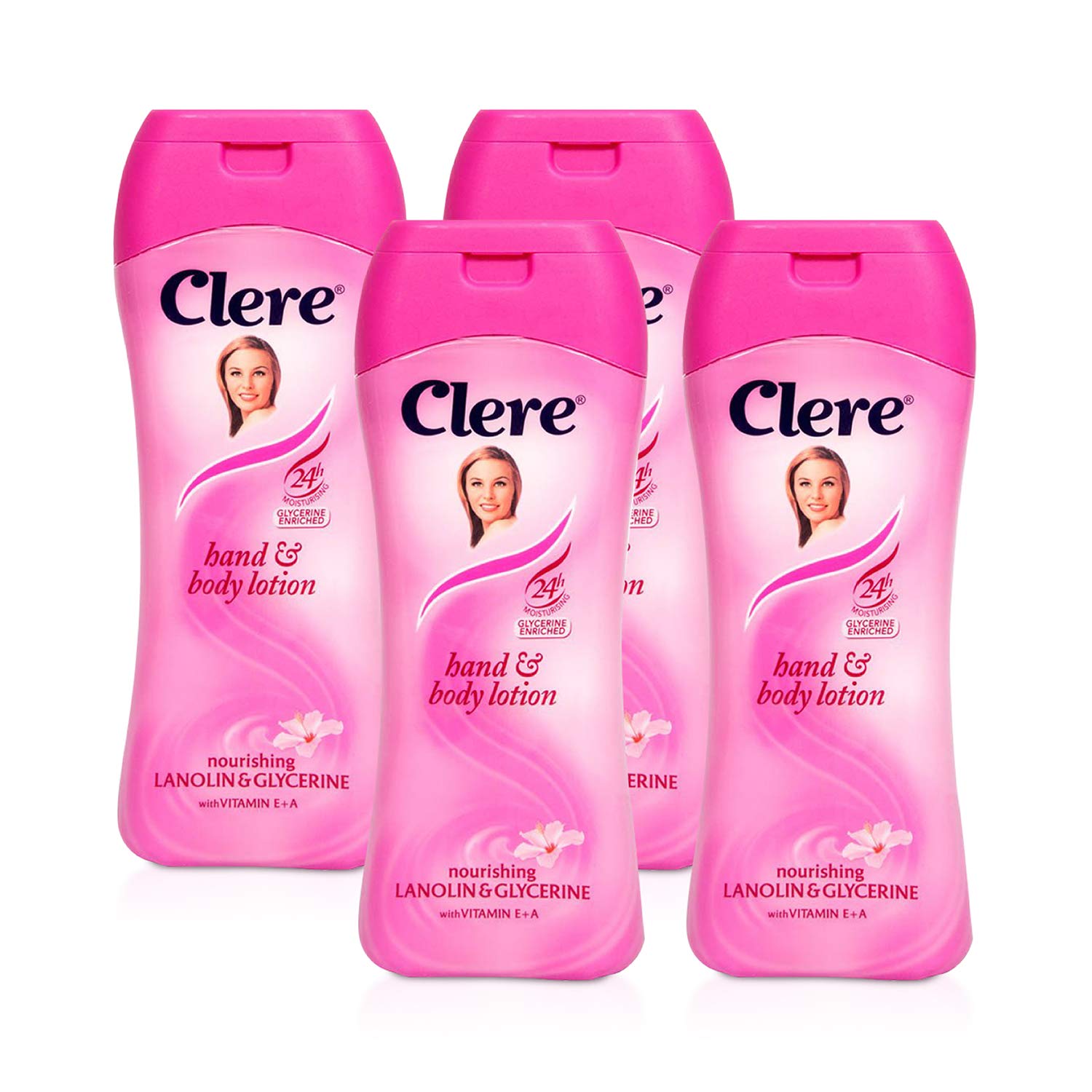Clere Lanolin & Glycerine Hand & Body Lotion 400ml | Intensive 24h Moisture