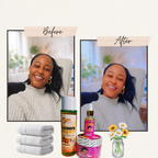 Strong Brightening & Lightening Body Set – Cream, Turmeric Oil & Vitamin C Serum | Even Skin Tone & Glow Boost - 3in1