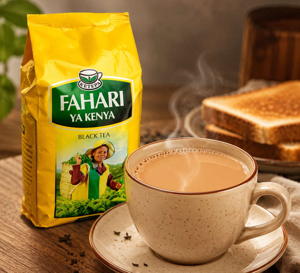 Fahari ya Kenya Masala Teeblätter 250g
