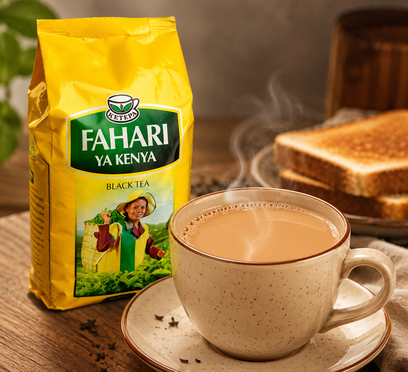 Fahari ya Kenya Masala Teeblätter 250g