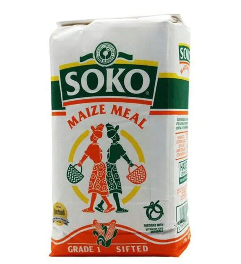Soko Ugali Flour 1KG | Authentic White Maize Meal