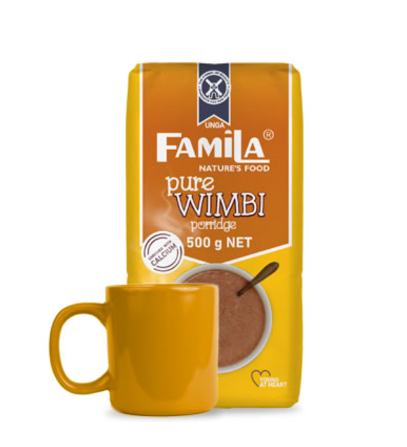 Famila Pure Wimbi Porridge Flour 500g | Authentic Finger Millet Uji