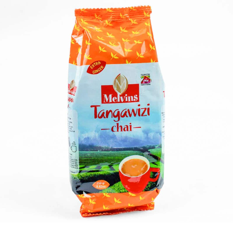 Melvins Tangawizi Chai 250g | Loose Tea Leaves Premium Ginger Black Tea