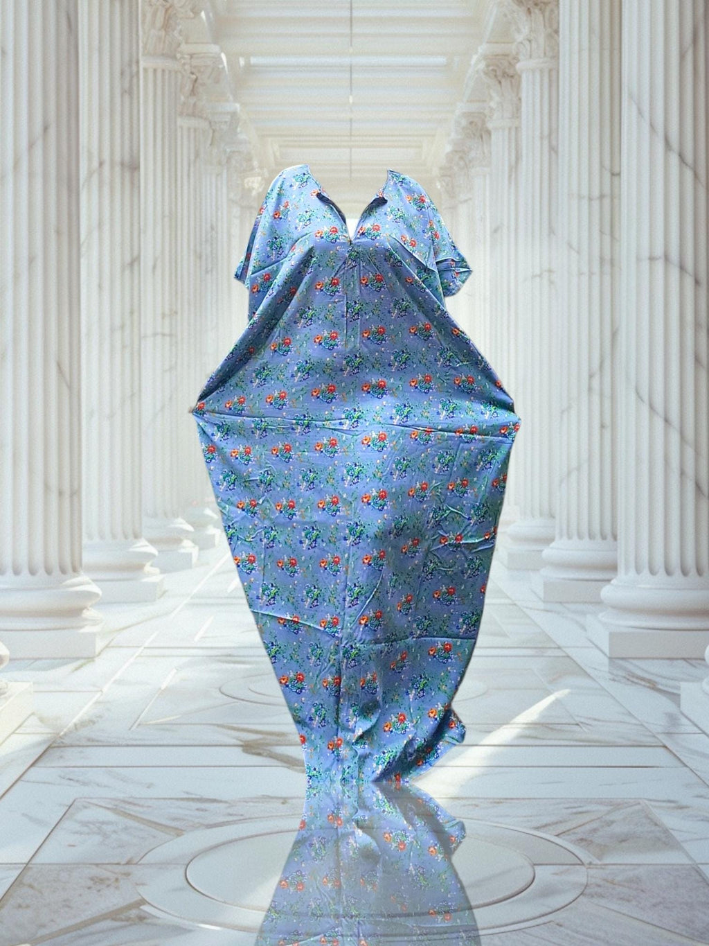 Extra Long breastfeeding Swahili Dera Dress With Zipper: Zip Baati Dirac | Somali Dira Kaftan | Nursing Deera | Breastfeeding Free Size