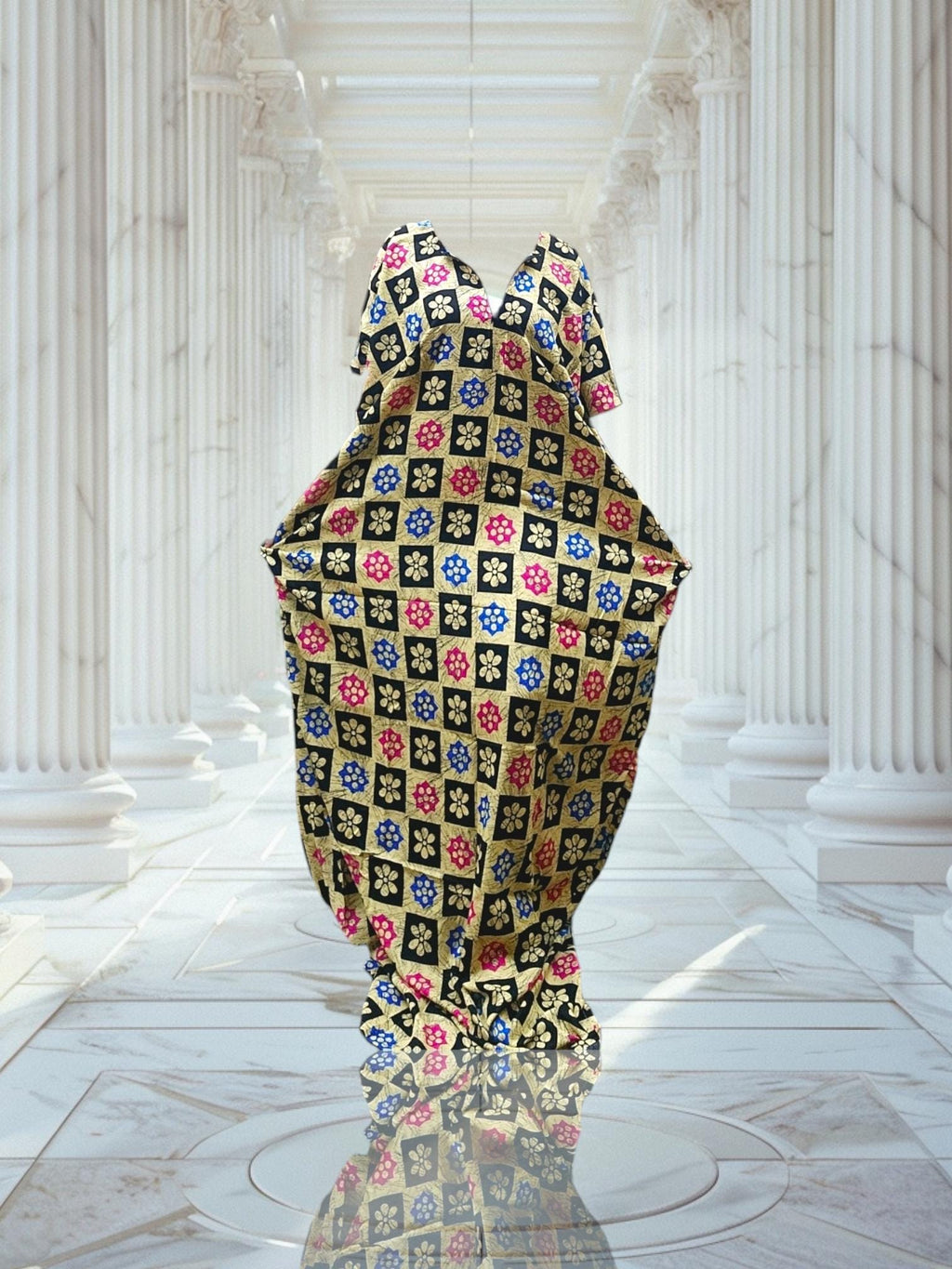 Extra Long breastfeeding Swahili Dera Dress With Zipper: Zip Baati Dirac | Somali Dira Kaftan | Nursing Deera | Breastfeeding Free Size