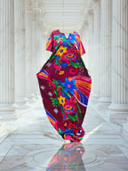 Extra Long breastfeeding Swahili Dera Dress With Zipper: Zip Baati Dirac | Somali Dira Kaftan | Nursing Deera | Breastfeeding Free Size