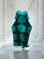 Extra Long breastfeeding Swahili Dera Dress With Zipper: Zip Baati Dirac | Somali Dira Kaftan | Nursing Deera | Breastfeeding Free Size