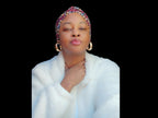 Pre-Tied Kenyan Top Knot Cotton Turban | Eco-Friendly Unisex Hair Cover | Hijab Tichel Tulband Friendly | Ships from Germany