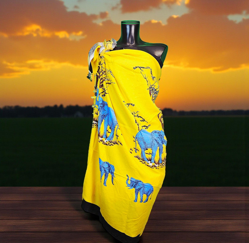 Kenyan Pareo Kanga | Beach Leso Wrap I Handwoven Cotton Kikoy | Cotton Kikoi Pareos | Beach-Sarong | Ships from Germany