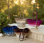 Beach Bag Cotton Rope | Gradient ToteBag with Tassel | Handwoven Flechttasche | Boho-Beach Carryall | Summer Purse Women |Ships from Germany