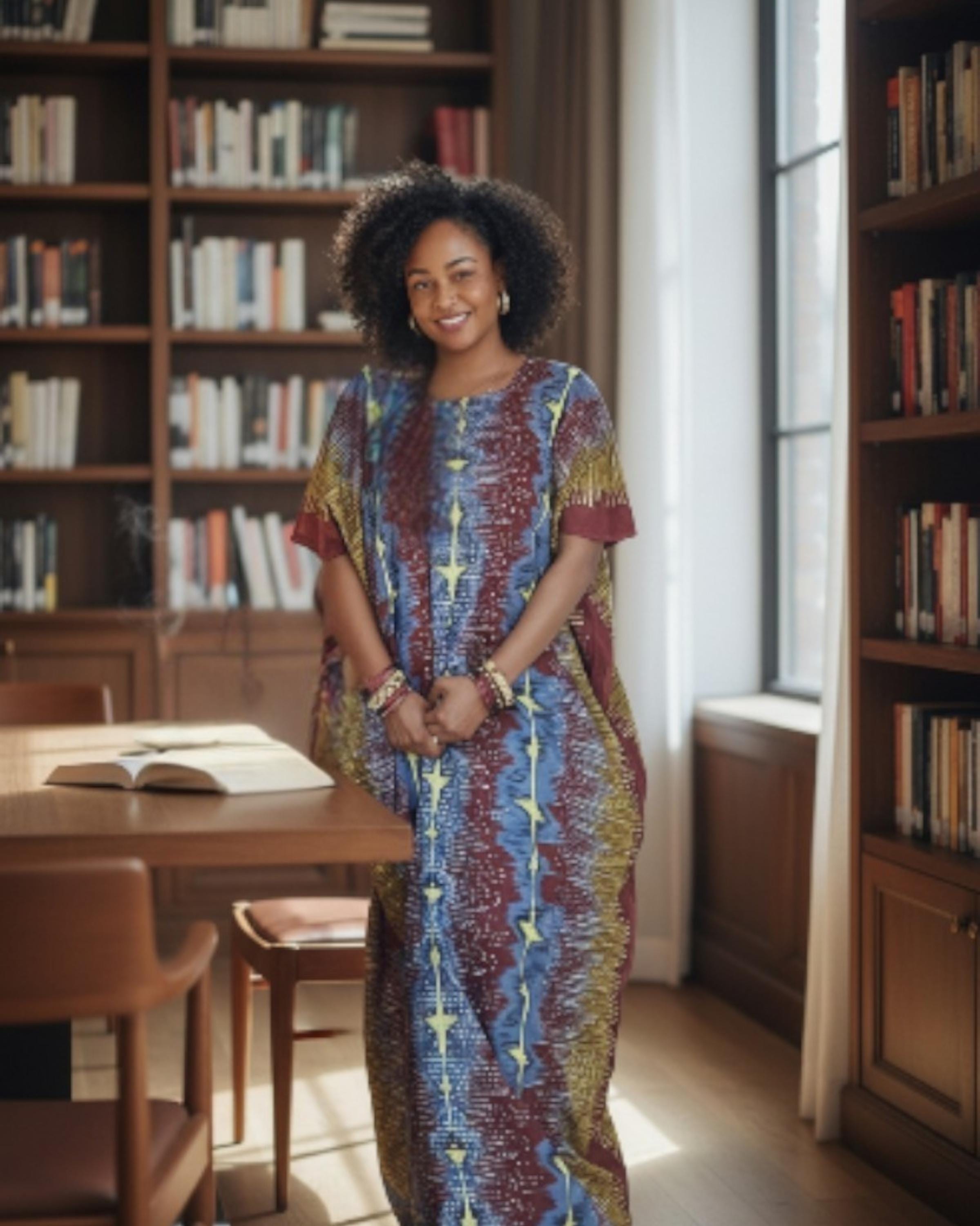 Kenyan Swahili Dera Dress: Dira Dirac | Somali Baati Kaftan | Authentic Coasterian Free Size African Deera | Ships from Germany