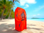 Kenyan Pareo Kanga | Beach Leso Wrap I Handwoven Cotton Kikoy | Cotton Kikoi Pareos | Beach-Sarong | Ships from Germany