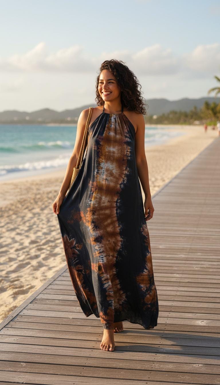 Backless Swahili Dera Dress with NO Inbuilt Bra |Dira Dirac | Somali Baati Kaftan | Coasterian Free Size Kenyan Deera | Ships from Germany