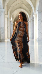 Backless Swahili Dera Dress with NO Inbuilt Bra |Dira Dirac | Somali Baati Kaftan | Coasterian Free Size Kenyan Deera | Ships from Germany