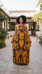 Backless Swahili Dera Dress with NO Inbuilt Bra |Dira Dirac | Somali Baati Kaftan | Coasterian Free Size Kenyan Deera | Ships from Germany