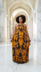 Backless Swahili Dera Dress with NO Inbuilt Bra |Dira Dirac | Somali Baati Kaftan | Coasterian Free Size Kenyan Deera | Ships from Germany