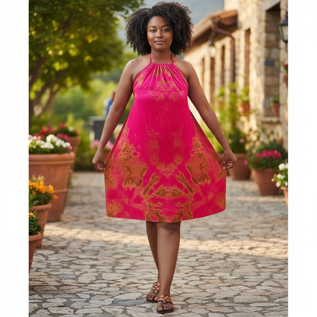 Short Backless Dera Dress NO Inbuilt Bra | Rückenfreies Deera Maxi Kleid | Swahili Dirac Kaftan | Made in Kenya Dira | Ships from Germany