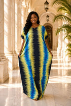 Kenyan Swahili Dera Dress: Dira Dirac | Somali Baati Kaftan | Authentic Coasterian Free Size African Deera | Ships from Germany