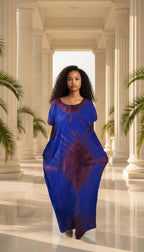 Kenyan Swahili Dera Dress: Dira Dirac | Somali Baati Kaftan | Authentic Coasterian Free Size African Deera | Ships from Germany