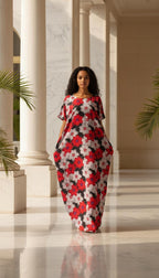 Kenyan Swahili Dera Dress: Dira Dirac | Somali Baati Kaftan | Authentic Coasterian Free Size African Deera | Ships from Germany