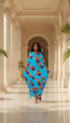 Kenyan Swahili Dera Dress: Dira Dirac | Somali Baati Kaftan | Authentic Coasterian Free Size African Deera | Ships from Germany