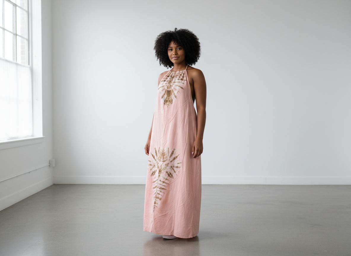 Backless Dera Dress WITH Inbuilt Bra