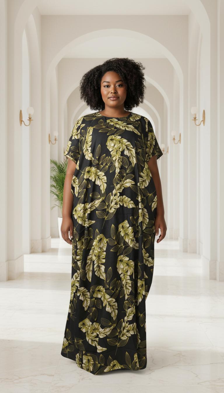 Normal Swahili Dera Dress - Free size