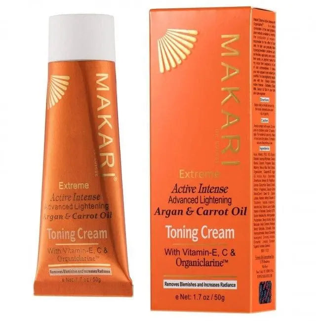 Makari Extreme Active Intense Tone Boosting Gel 50g | Argan & Carrot Oil