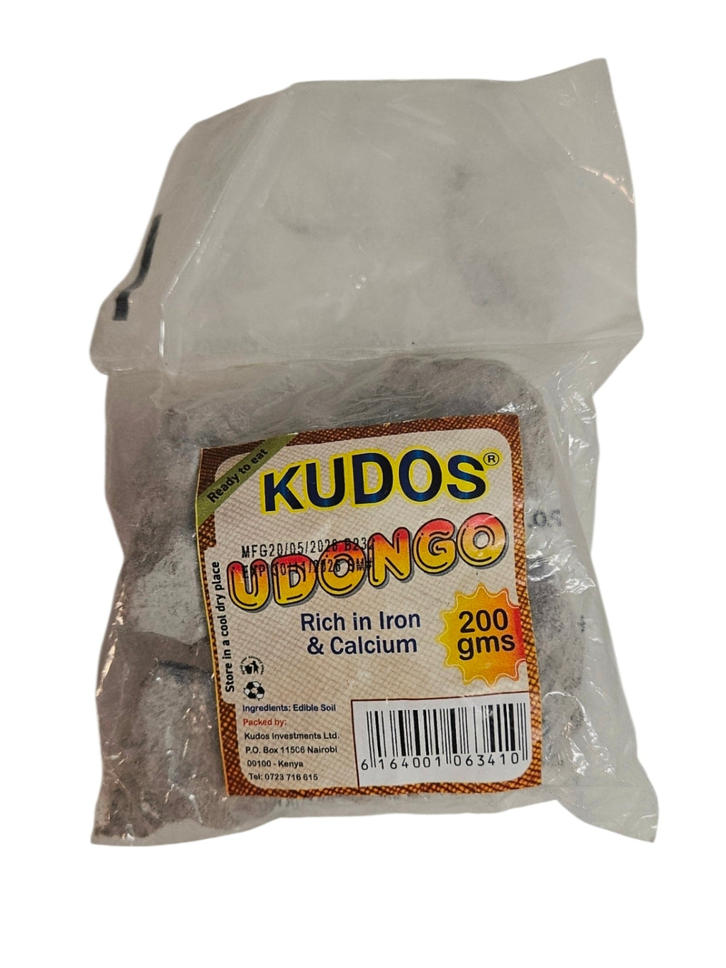 Kenyan Udongo Edible Clay Roasted Kaolin - 50g | 100g | 200g