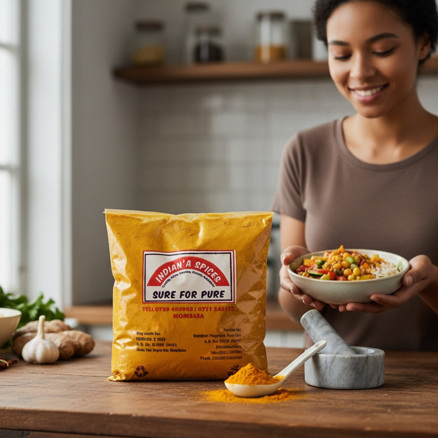 Turmeric Powder 100g | Pure Ground Spice Powder Mombasa Coastal Spice