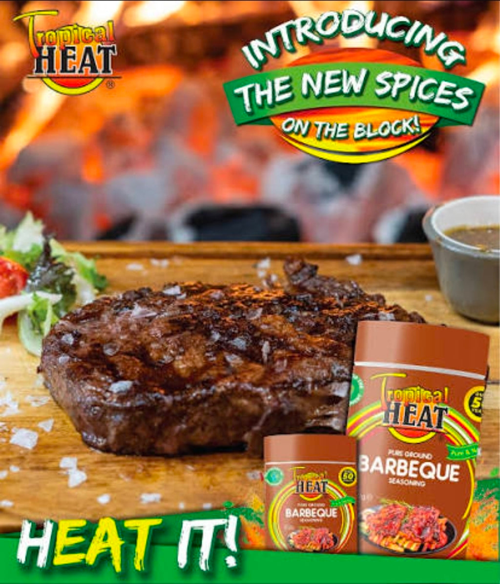 Barbecue Spice Seasoning - Tropical Heat Kenyan Brand Grilled Meat Spice - 45g