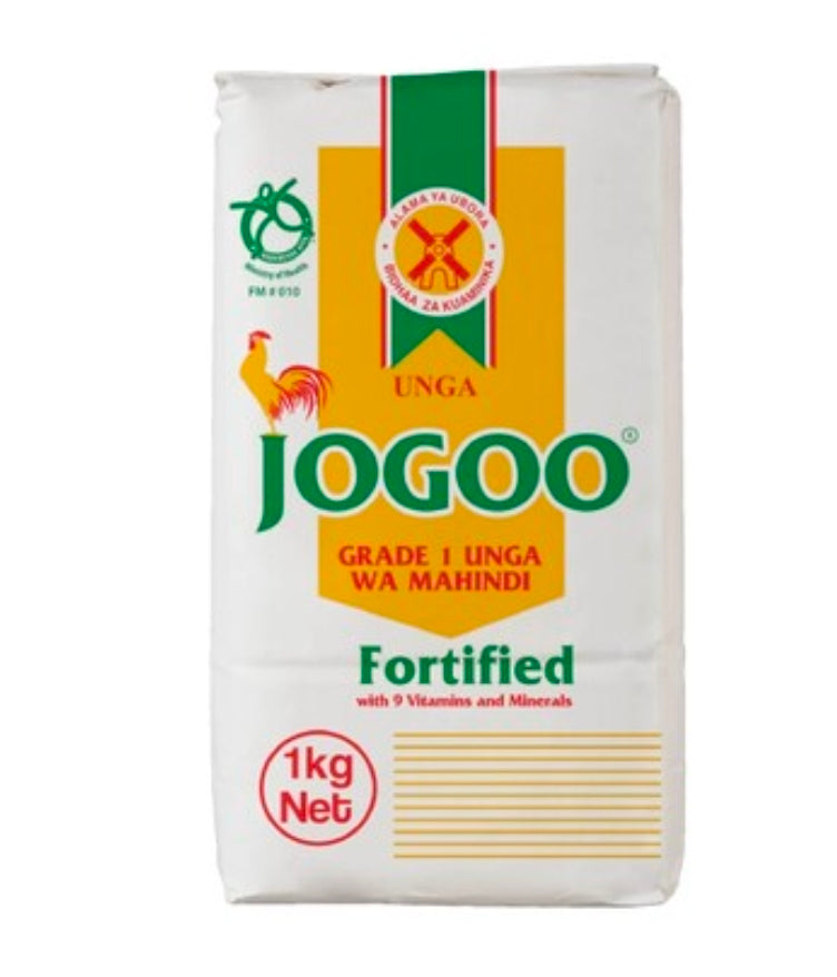 Jogoo Ugali Flour 1KG | Authentic White Maize Meal